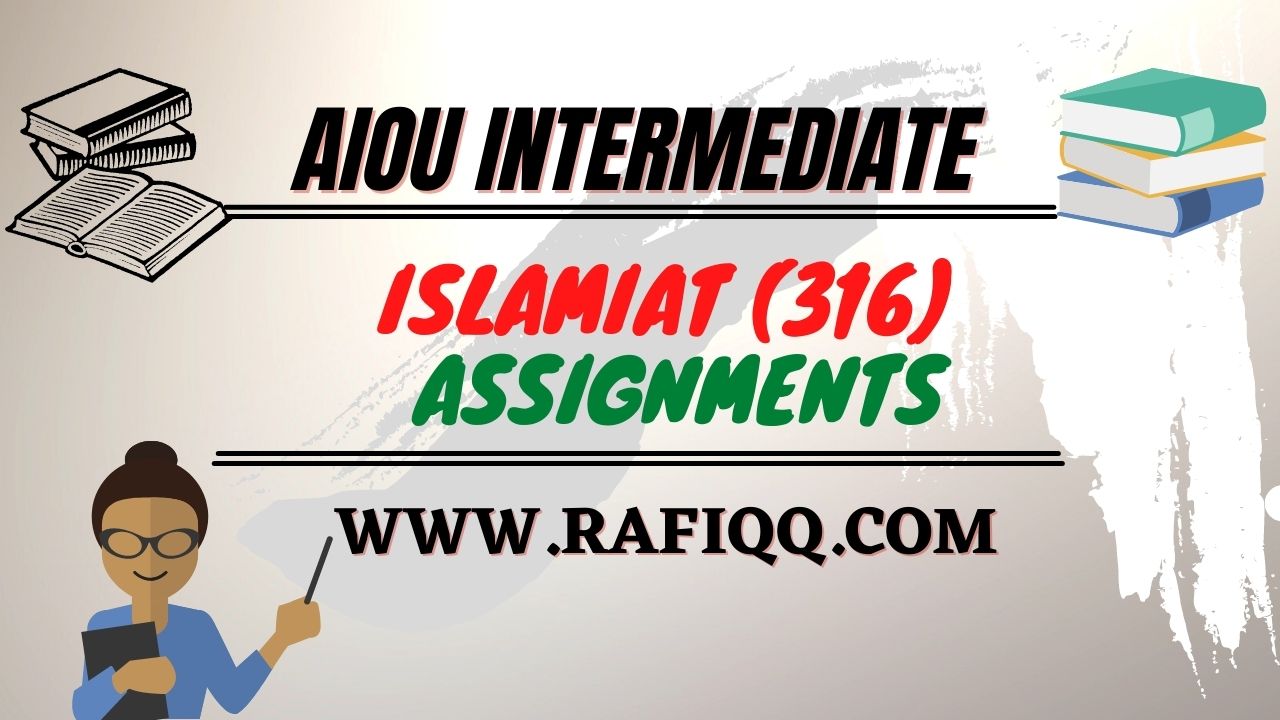 aiou solved assignment 316